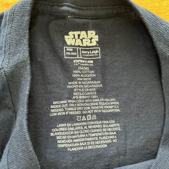 Jerry Leigh Star Wars Millennium Falcon Tee in Navy Blue - Picture 3 of 10